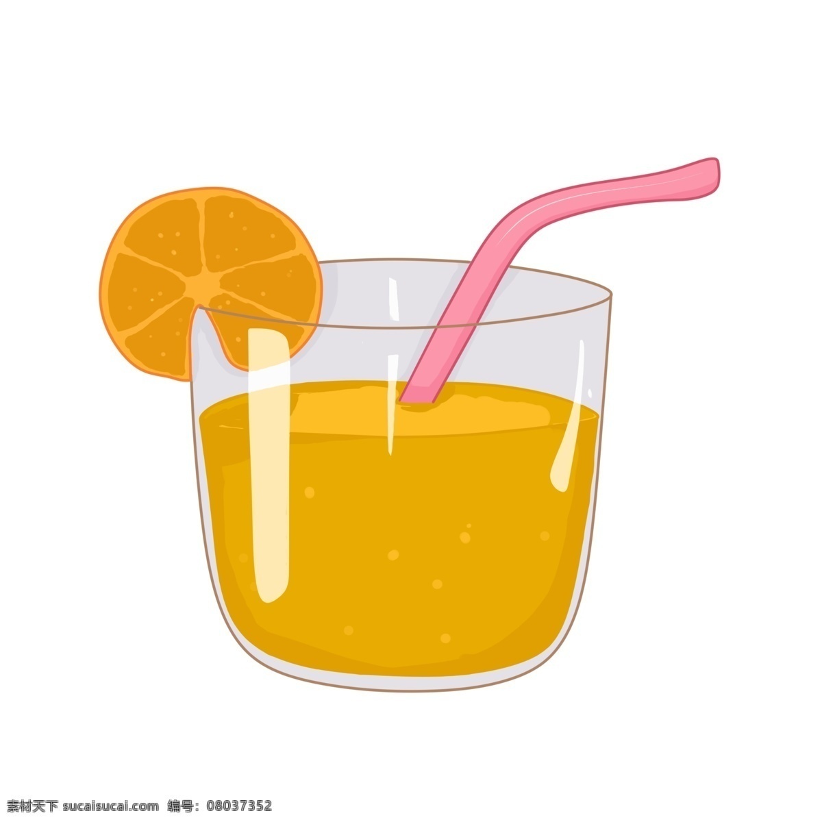 饮料 清新 风 橙色 系 橙汁 杯 装 免 抠 清新风 橙色系 杯装饮料 杯装 吸管 玻璃杯 玻璃 橙子 小清新