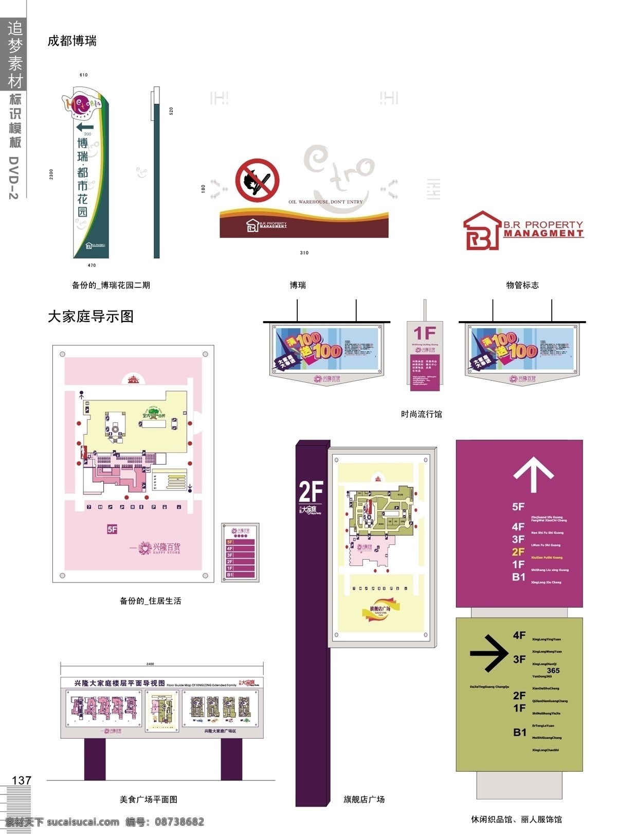 户外 导向牌 矢量 vi 标示 标牌