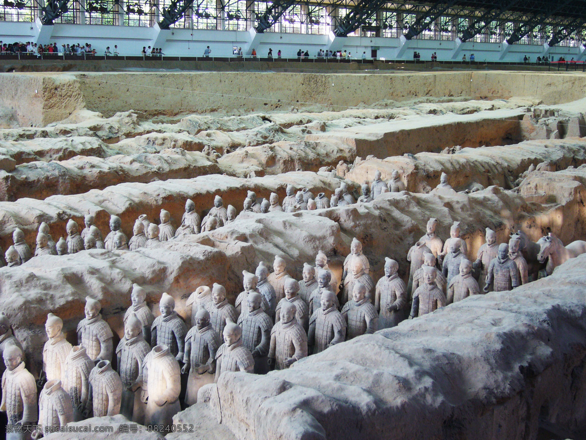 秦兵马俑 兵马俑 秦始皇 一号坑 风景 生活 旅游餐饮