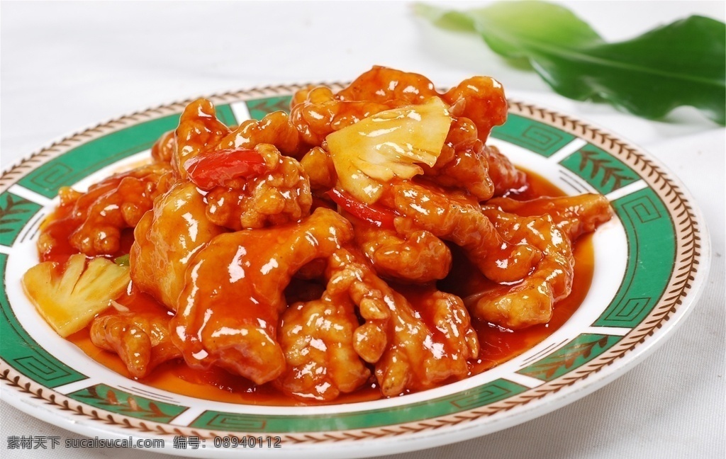 菠萝里脊 美食 传统美食 餐饮美食 高清菜谱用图