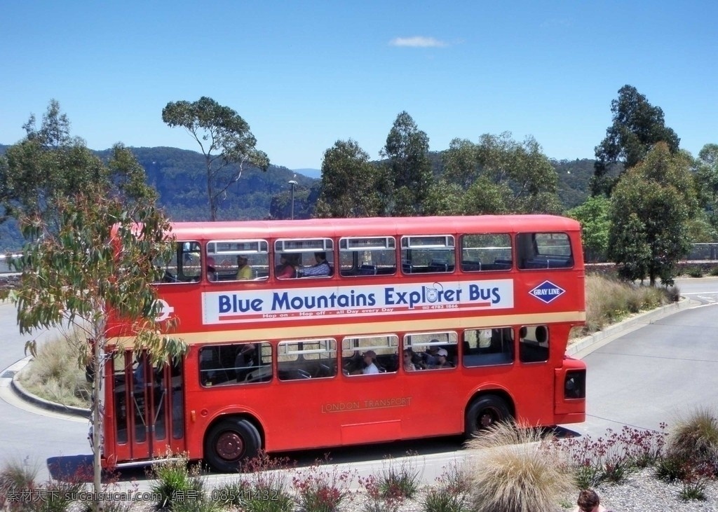 三 姊妹 石英 式 巴士 澳洲 新南威尔斯省 三姊妹石 伦敦巴士 蓝山国家公园 悉尼市郊 回音谷 澳洲旅遊一覽 国外旅游 旅游摄影