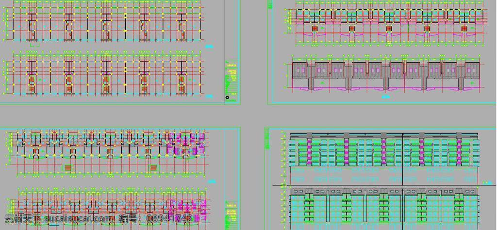 cad 公寓 户型 花园 环境设计 建筑设计 楼层 平面图 施工图 室内设计 1栋住宅楼1 7层平面 屋顶 夹层 平面 dwg 图纸 装修 装饰 住宅楼 宿舍楼 小区 样板房 标准层 标准间 昆明 银 苑 二期 规划 图 源文件 cad素材