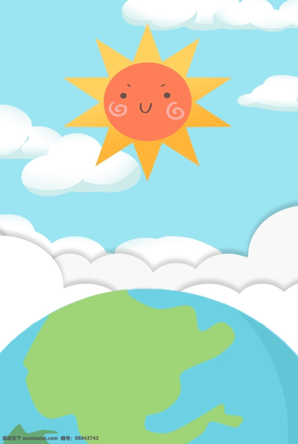 世界 微笑 日 地球 蓝色 广告 背景 世界微笑日