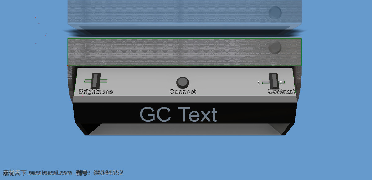 gc的文本 ccglasses 蓝色