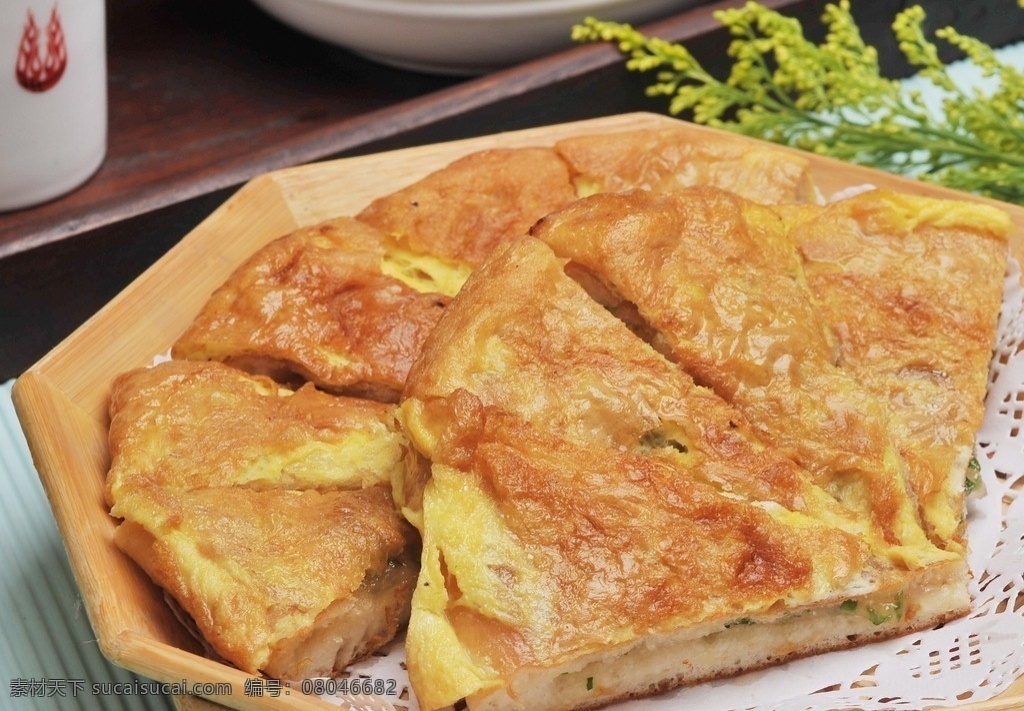 黄金大饼 大饼 金黄大饼 传统美食 餐饮美食