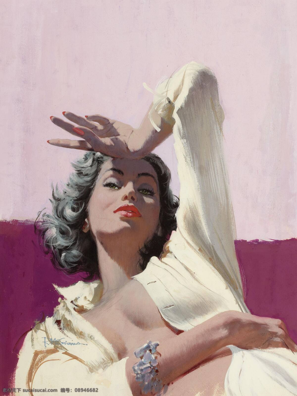 插画设计素材 复古美女 绘画 绘画书法 美女招贴画 欧美 复古 美女 招贴画 模板下载 欧美美女 人物 设计素材 复古欧美美女 文化艺术 插画集