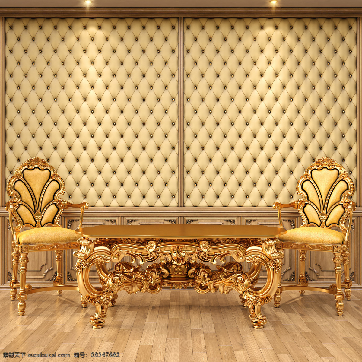金色 椅子 桌子 金色椅子桌子 金色椅子 金色沙发 金色桌子 黄金质感 金色主题 欧式家具 金融货币 商务金融