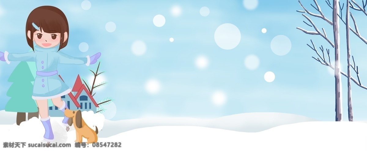 冬季 冬令营 季 滑雪 女孩 banner 冬季旅游 冬季运动 冬日旅游 冰雪运动 卡通女孩 可爱女孩 滑雪女孩 人物