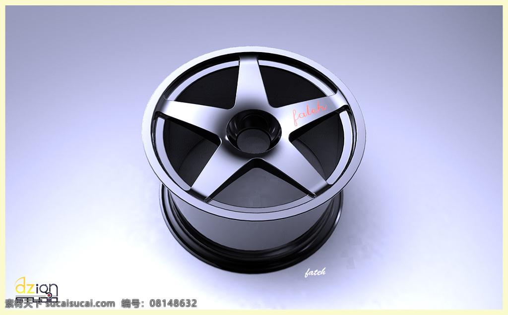 sp轮辋 法拉利 建设 汽车 3d模型素材 其他3d模型