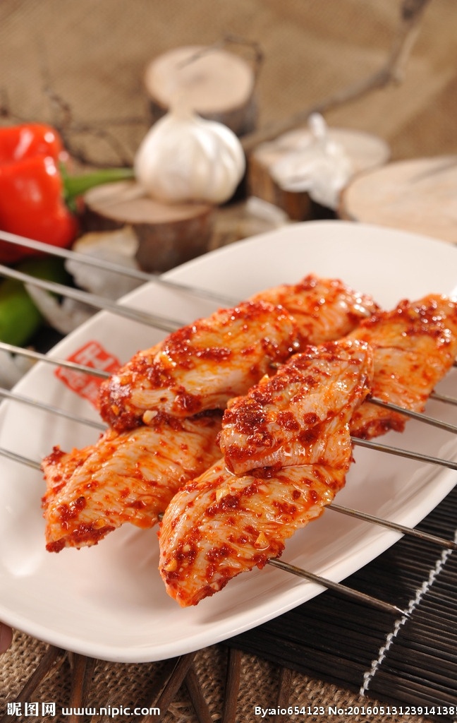 奥尔良鸡翅 翅中 鸡翅 奥尔良 烤翅 烤鸡翅 摄影菜品 餐饮美食 传统美食