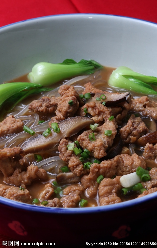 油菜 粉条 香菇 烧肉 菜谱 家常菜 摄影菜 传统美食 餐饮美食