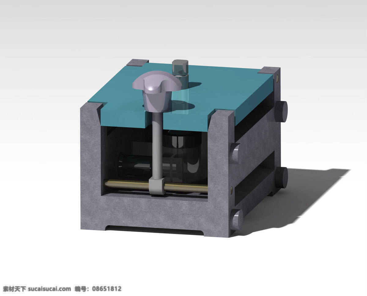 钻 模 锁 存 型 夹具 drilljig latchtype 3d模型素材 电器模型