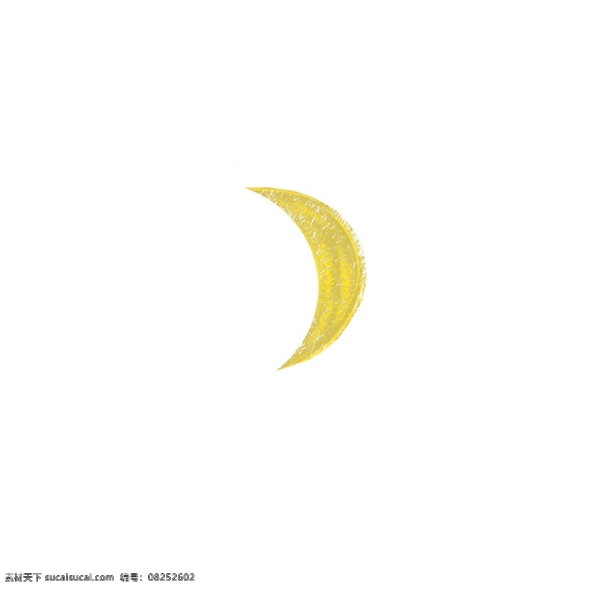 手绘 卡通 夜景 装饰 月亮 发光 夜晚 景色 深夜 白色