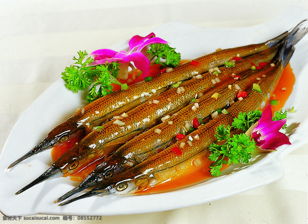 煎封秋刀鱼 美食 传统美食 餐饮美食 高清菜谱用图