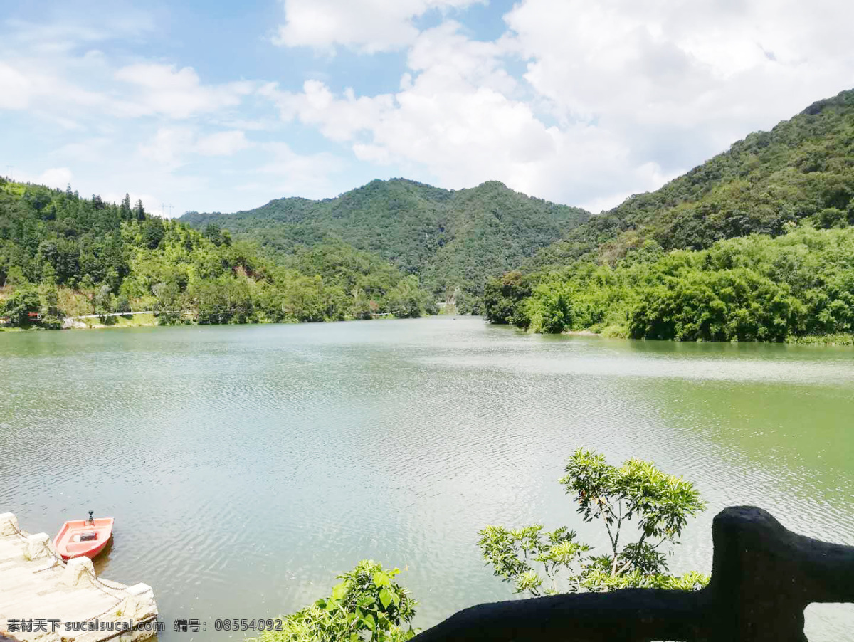 绿水青山 青山 绿水 渔民 风景 蓝天 自然景观 自然风景