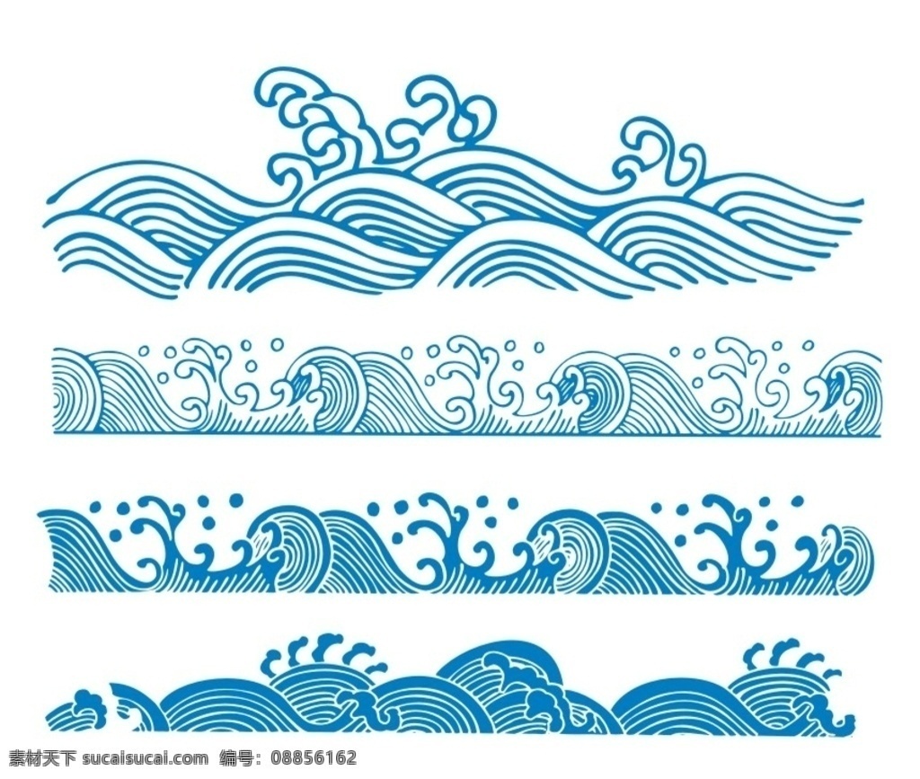 浪花水纹 波涛 巨涛 浪花矢量 水纹 花纹 浪花图案 标志 logo 蓝色 水花 浪花 浪花集 大海浪花 海边浪花 波浪花纹 浪花飞舞 浪花朵朵 矢量 夏季 夏天 海浪 蓝色浪花素材 中国风 古典 矢量浪花 矢量浪花素材 浪花素材