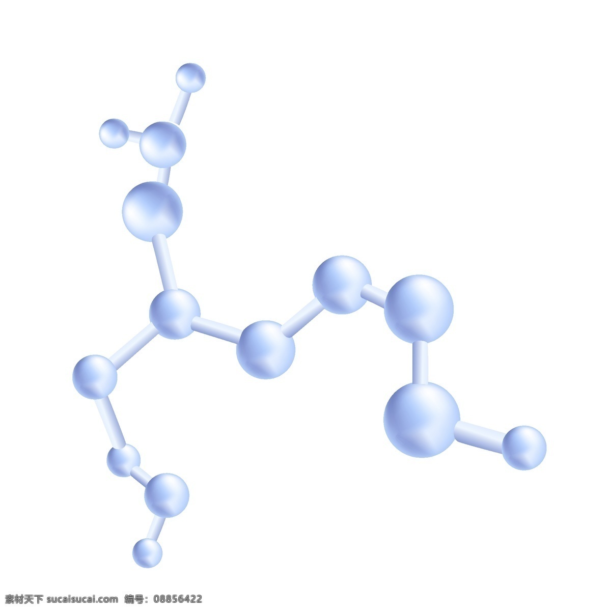 矢量分子 矢量 化学 球体 彩色 办公