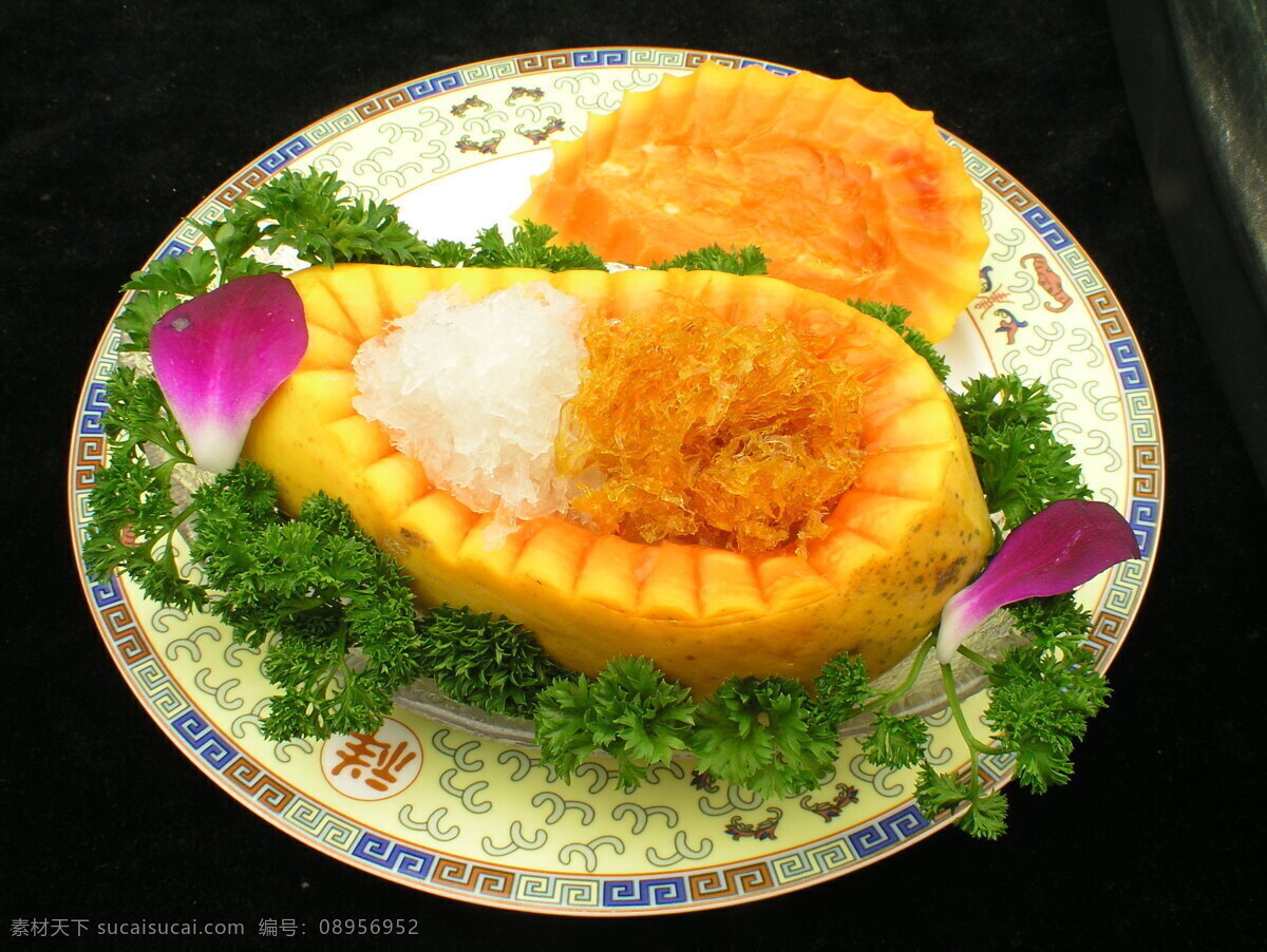 木瓜 鱼翅 美食 食物 菜肴 餐饮美食 美味 佳肴食物 中国菜 中华美食 中国菜肴 菜谱