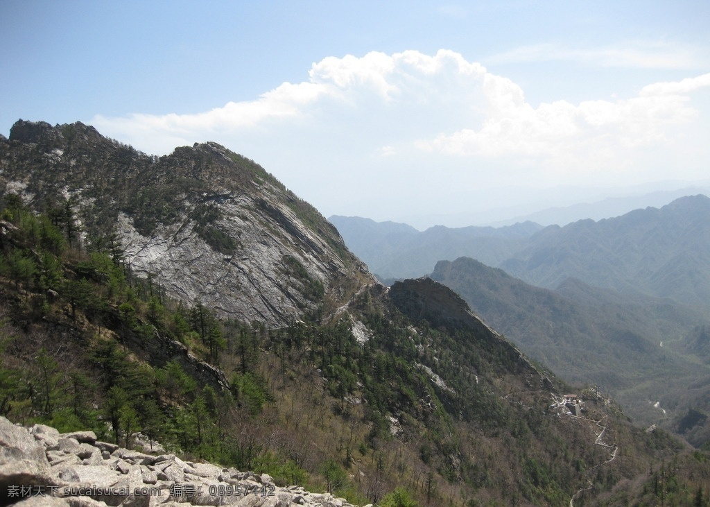 陕西 朱雀 森林公园 森林 公园 秦岭 山峰 自然景观 山水风景