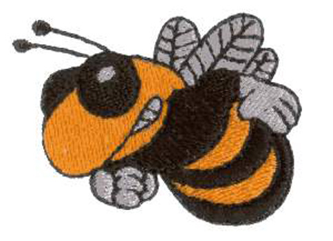 绣花免费下载 服装图案 昆虫 蜜蜂 色彩 绣花 棕色 面料图库 服装设计 图案花型