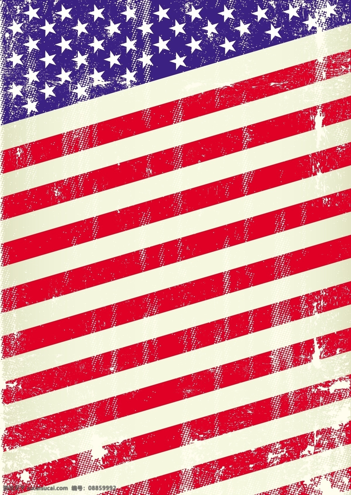 饱经风霜 美国 国旗 美国国旗 美国旗子 矢量图 其他矢量图