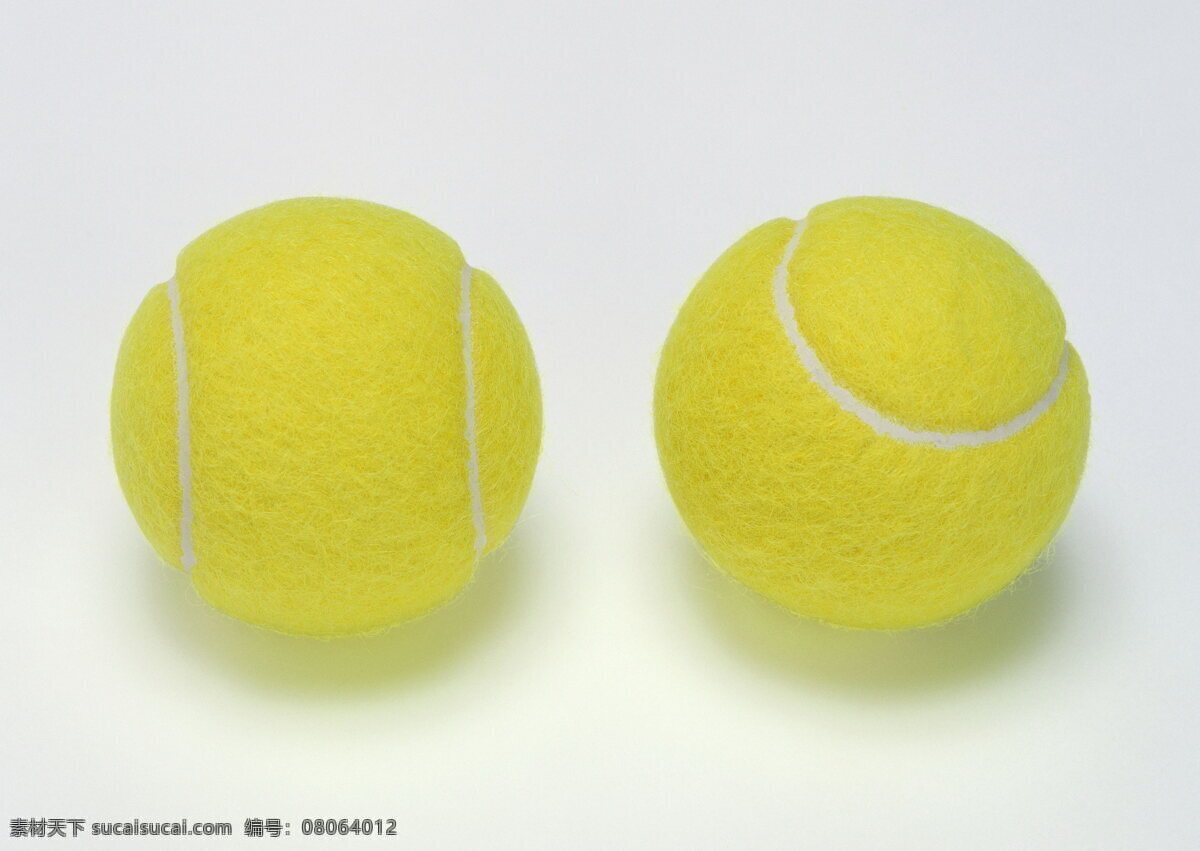 黄色网球 黄色 网球 球类 球体 黄色球
