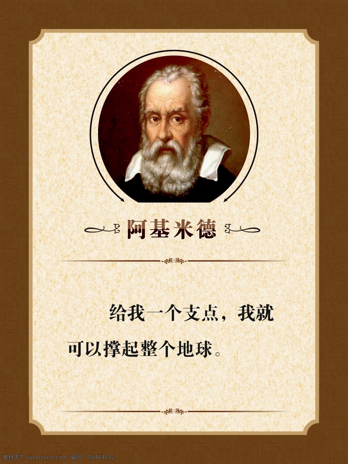 名人名言 名人 名言 阿基米德 经典 语录 文化艺术 传统文化