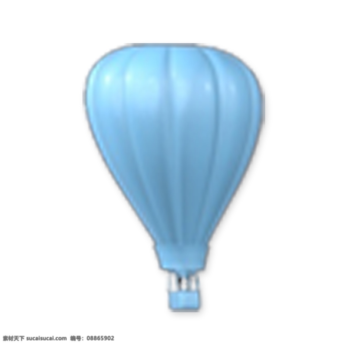 蓝色热气球 热气球 节日装饰 电商 淘宝 天猫 卡通插图 创意卡通下载 插图 png图下载