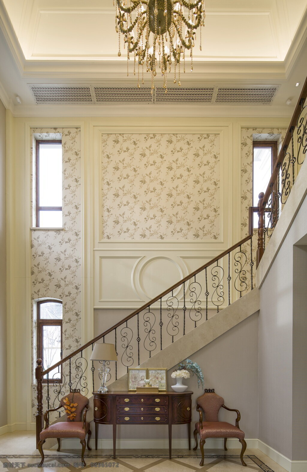 法式简约时尚 楼梯设计图 家居 家居生活 室内设计 装修 室内 家具 装修设计 环境设计 简约 时尚 楼梯