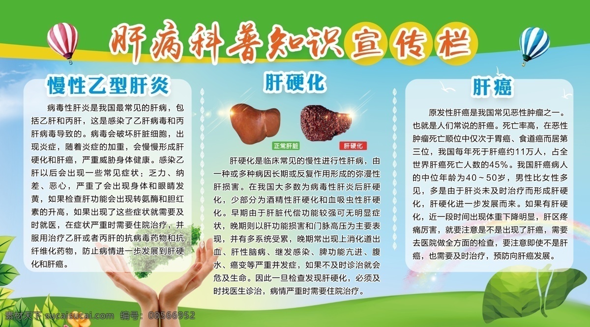 肝病 科普知识 宣传栏 疾病科普 医院展板 乙肝 肝硬化 肝癌 慢性乙肝 健康宣传 健康展板