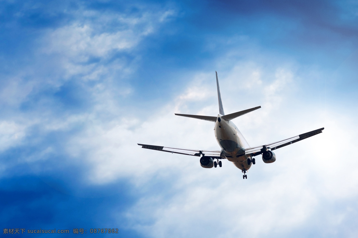 天空 中 飞机 航天飞机 航空飞机 客机 航行 飞机图片 现代科技