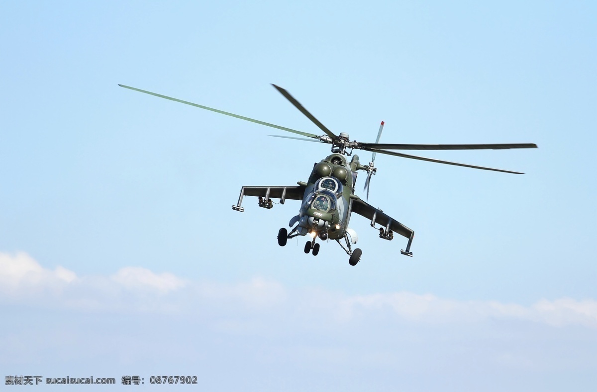 天空 飞行 直升机 飞机 交通工具 蓝天白云 飞机图片 现代科技