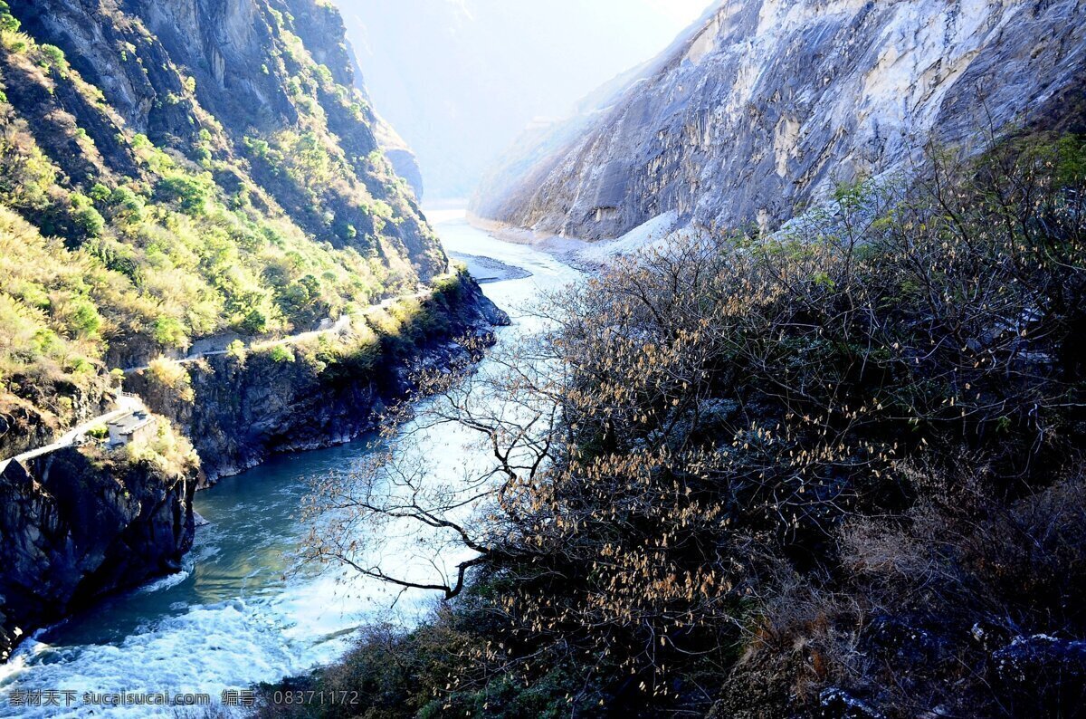 云南 虎跳峡 风景