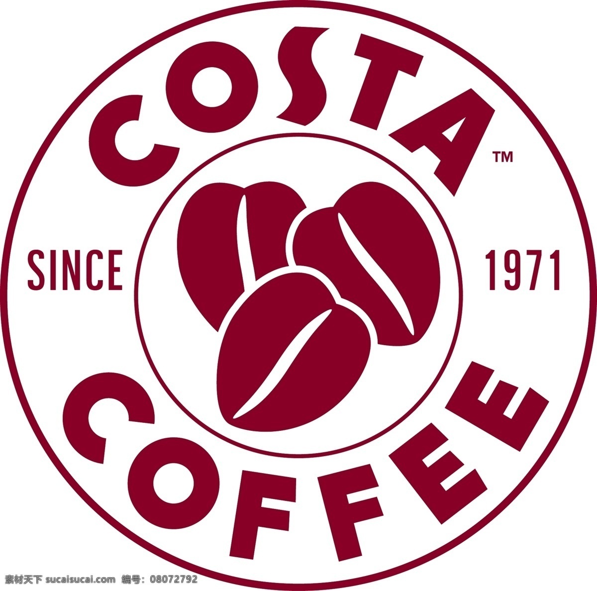 coffee 标志 costa costacoffee 企业标 矢量图 标志图标 企业 logo