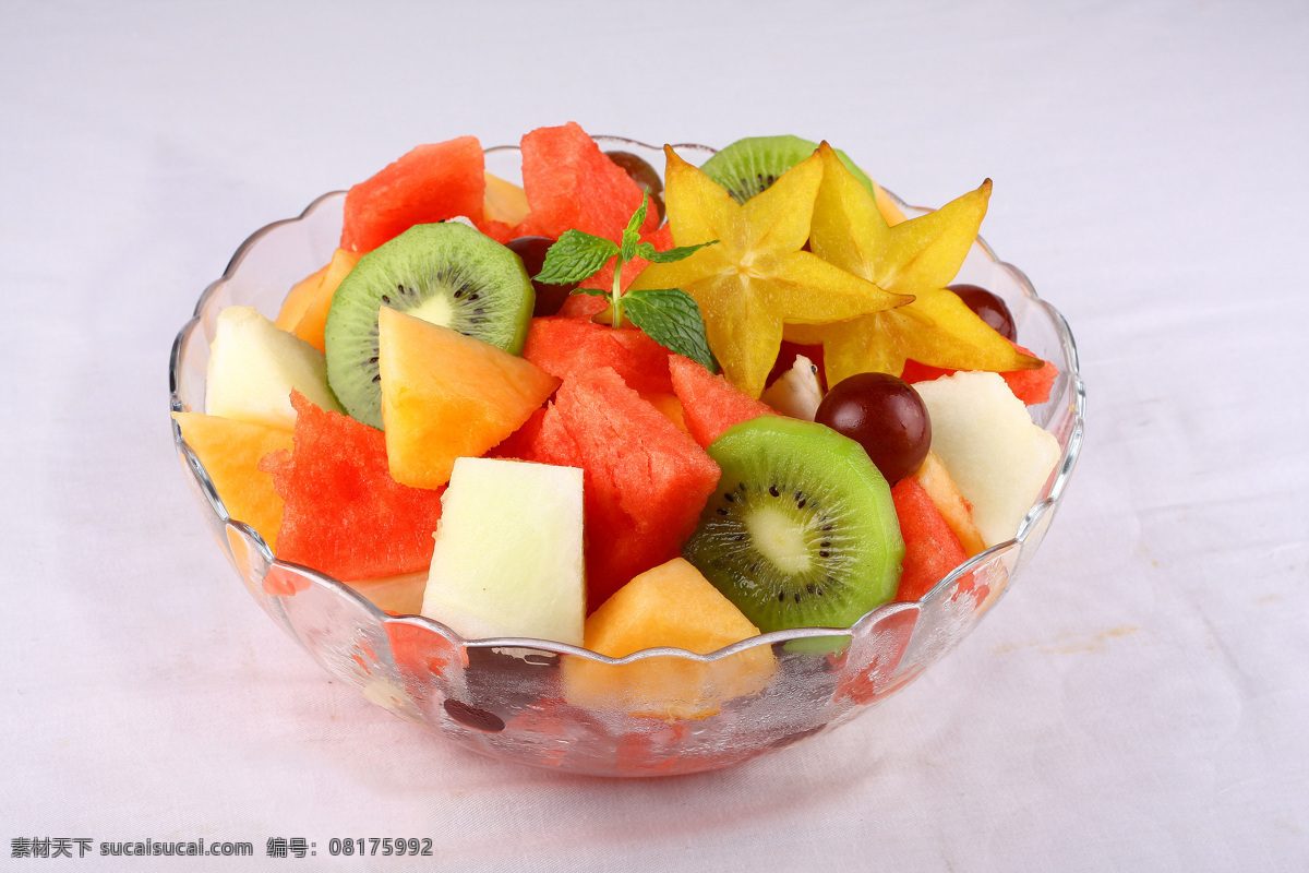 时令水果盘 水果盘 水果拼盘 水果 西餐美食 餐饮美食