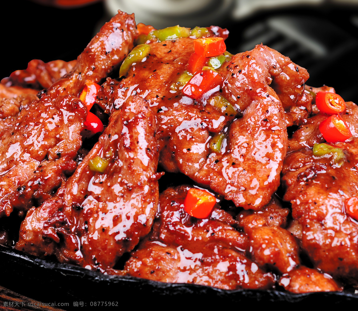 黑椒牛柳 黑椒 牛柳 肉 美食 美味 杭椒牛柳 黑椒牛仔粒 菜品 餐饮美食 传统美食