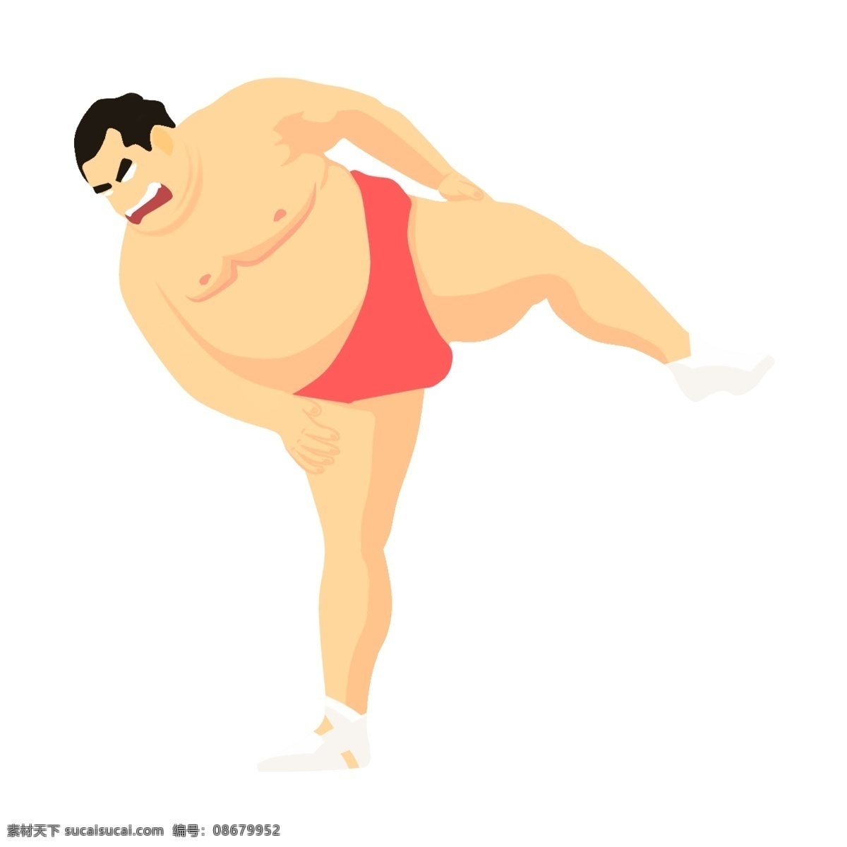 日本 相扑 卡通 插画 卡通插画 日本插画 日本相扑 相扑插画 日本的活动 日本运动 帅气的男人