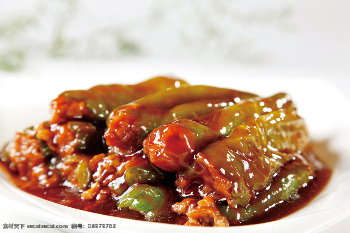 油焖尖椒 美食 传统美食 餐饮美食 高清菜谱用图