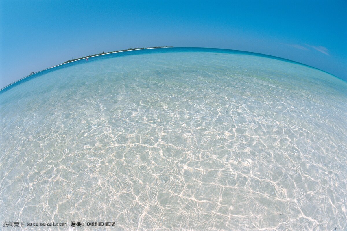 蔚蓝 大海 海水 海滩 海洋 清澈 自然风景 自然景观 蔚蓝大海 psd源文件