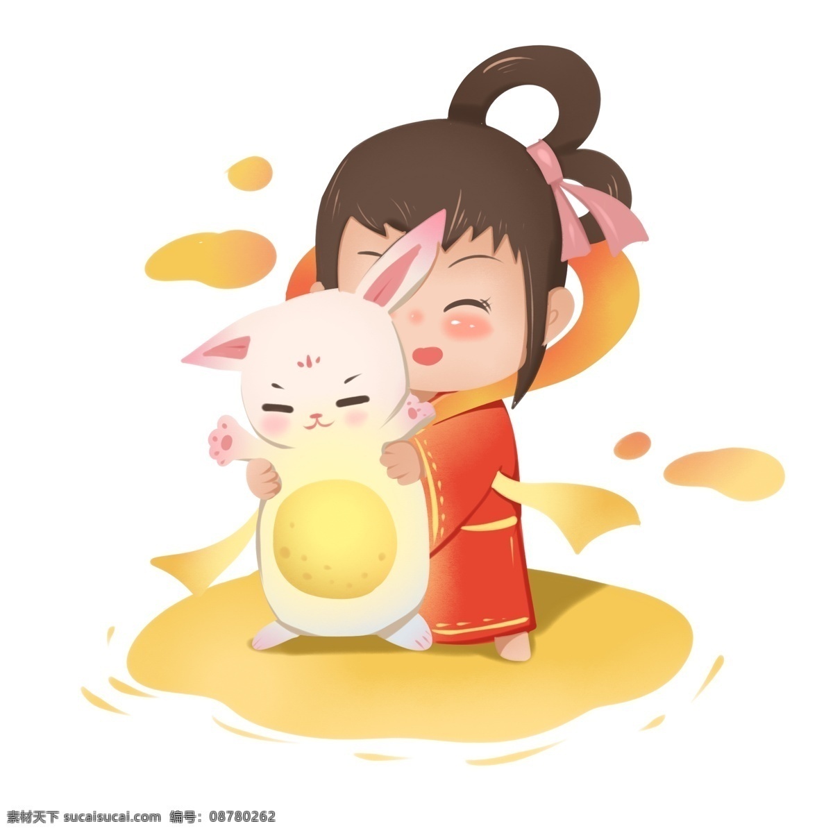 中秋节 嫦娥 玉兔 微 信 博 配 图 微信 微博 配图