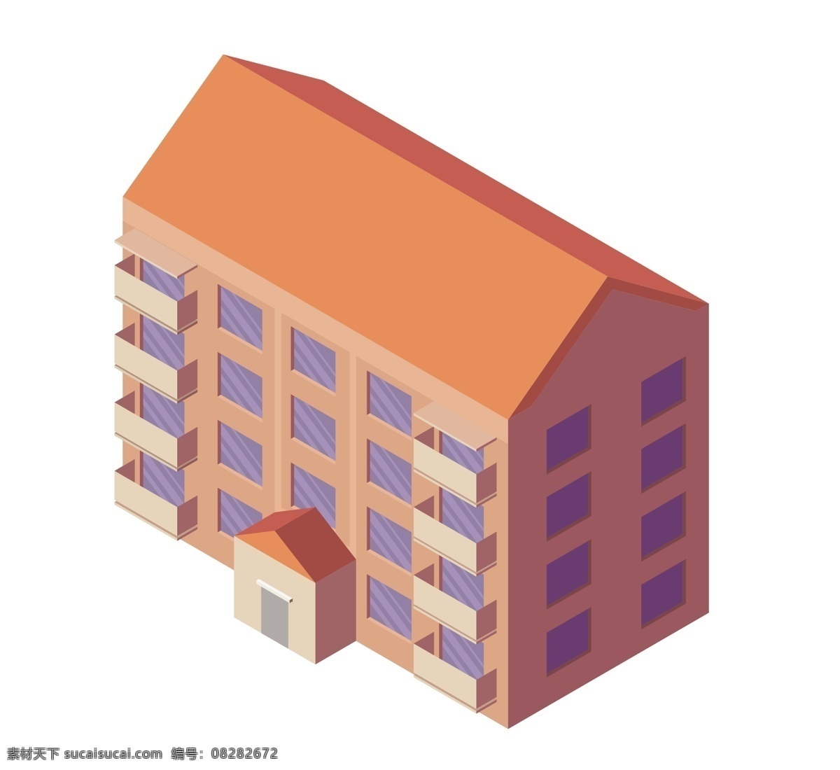 d 立体 建筑 插图 楼房 住宅 建筑物 高楼建筑 立体高楼 高楼 立体建筑插图 高层建筑