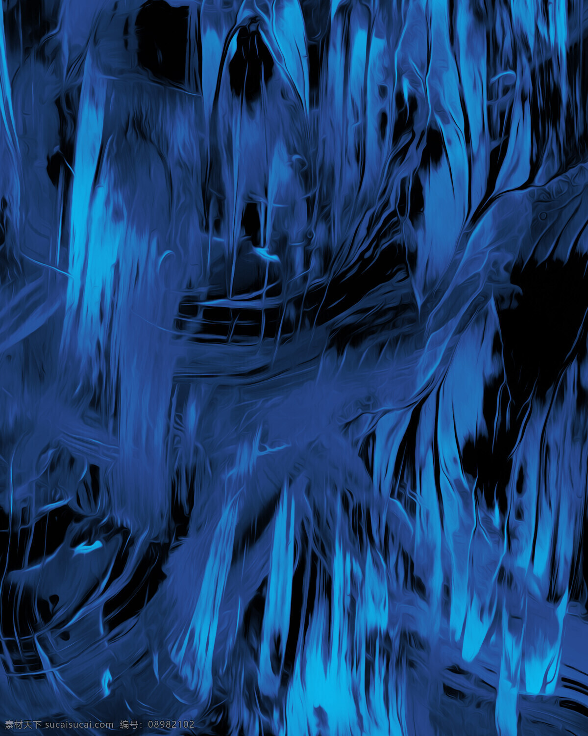 蓝色 绚丽 抽象 背景图片 蓝色背景 绚丽抽象 抽象背景 线条 油画纹理 液态流体 底纹边框 背景底纹
