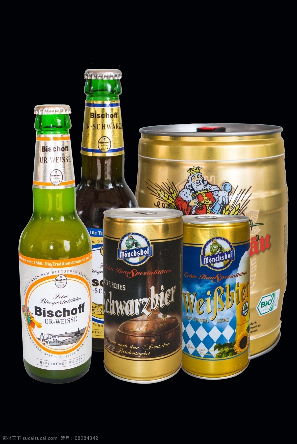 德国啤酒 德国白啤酒 黑啤酒 桶装啤酒 听装啤酒 罐装啤酒 psd源文件 分层