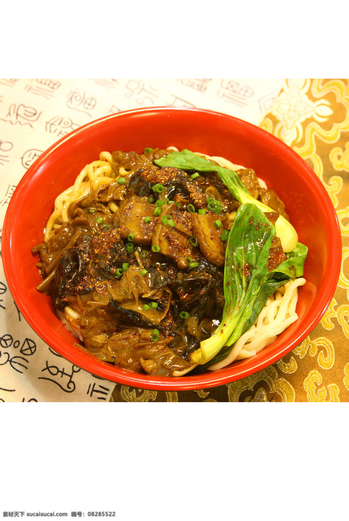菜谱打卤面 打卤面图片 传统美食 餐饮美食