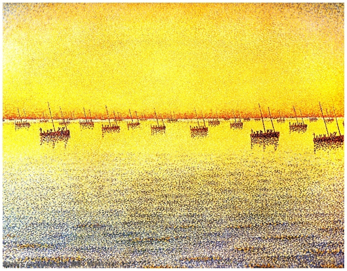 抽象色彩 风景明信片 绘画书法 墙壁挂画 色彩设计 室内挂画 文化艺术 上风 景点 彩 油画 设计素材 海上 风景点 模板下载 点彩海洋 点彩船只 海面油画 点彩油画 点彩画 黄色海洋油画 风景 水彩画 西方油画 布面油画 油画集 装饰画 无框画 油画集二 装饰素材