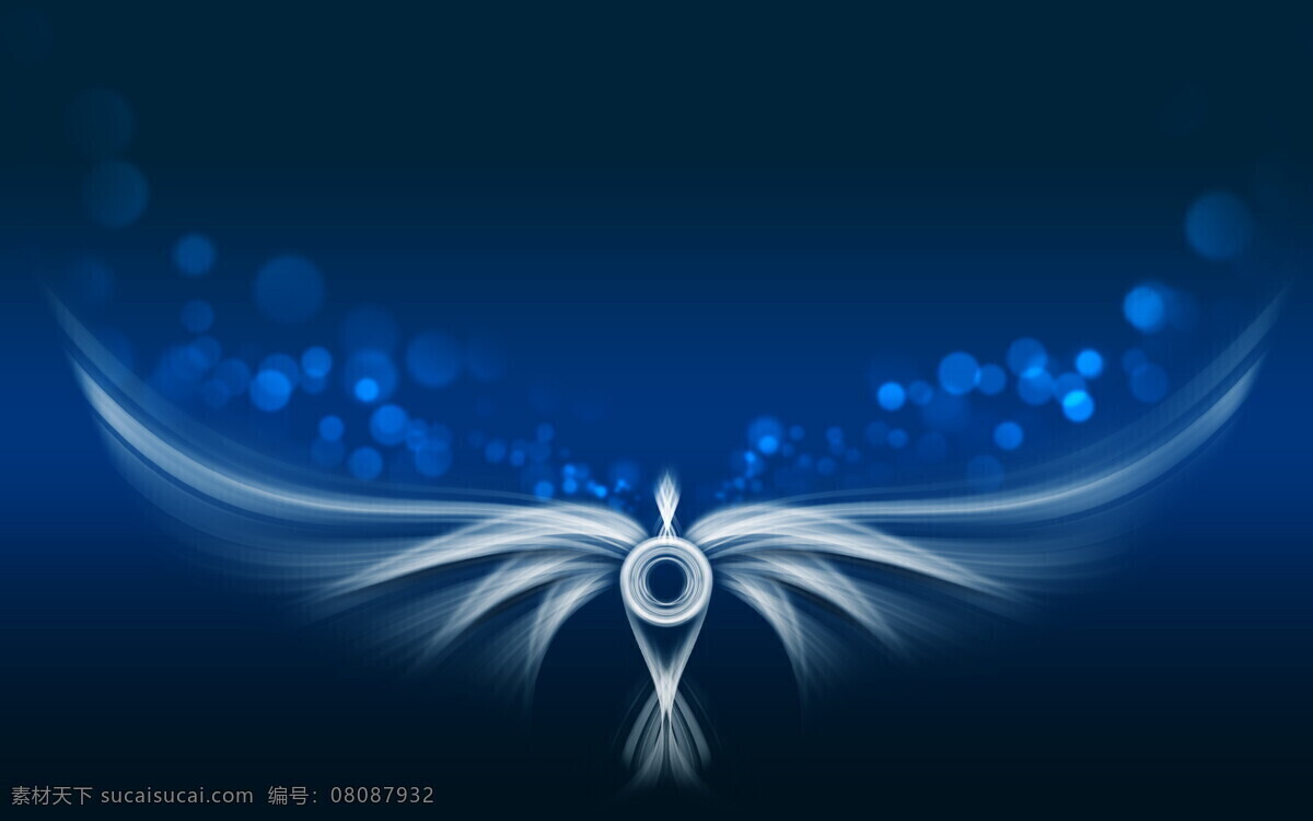 科幻 背景图片 背景 背景底纹 翅膀 底纹边框 科幻背景 梦幻 设计素材 模板下载