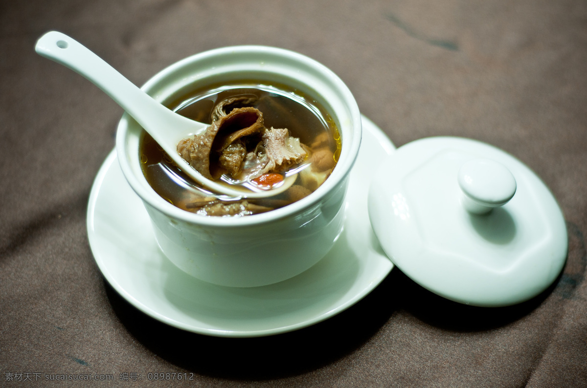 茶树菇炖老鸭 茶树菇 老鸭 汤 传统美食 餐饮美食