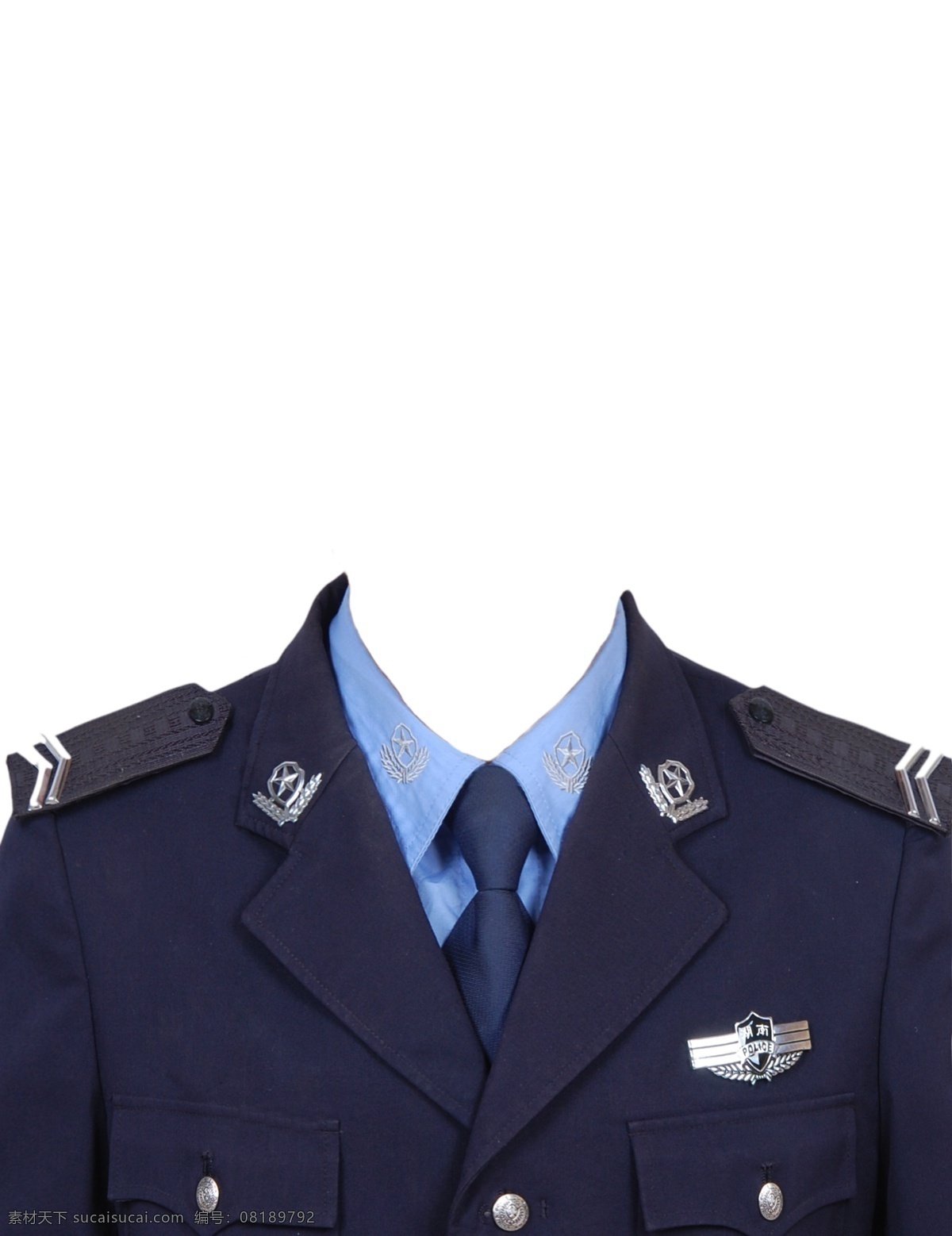 服装图片 服装 公安服 警服 警官服 新式警服 分层