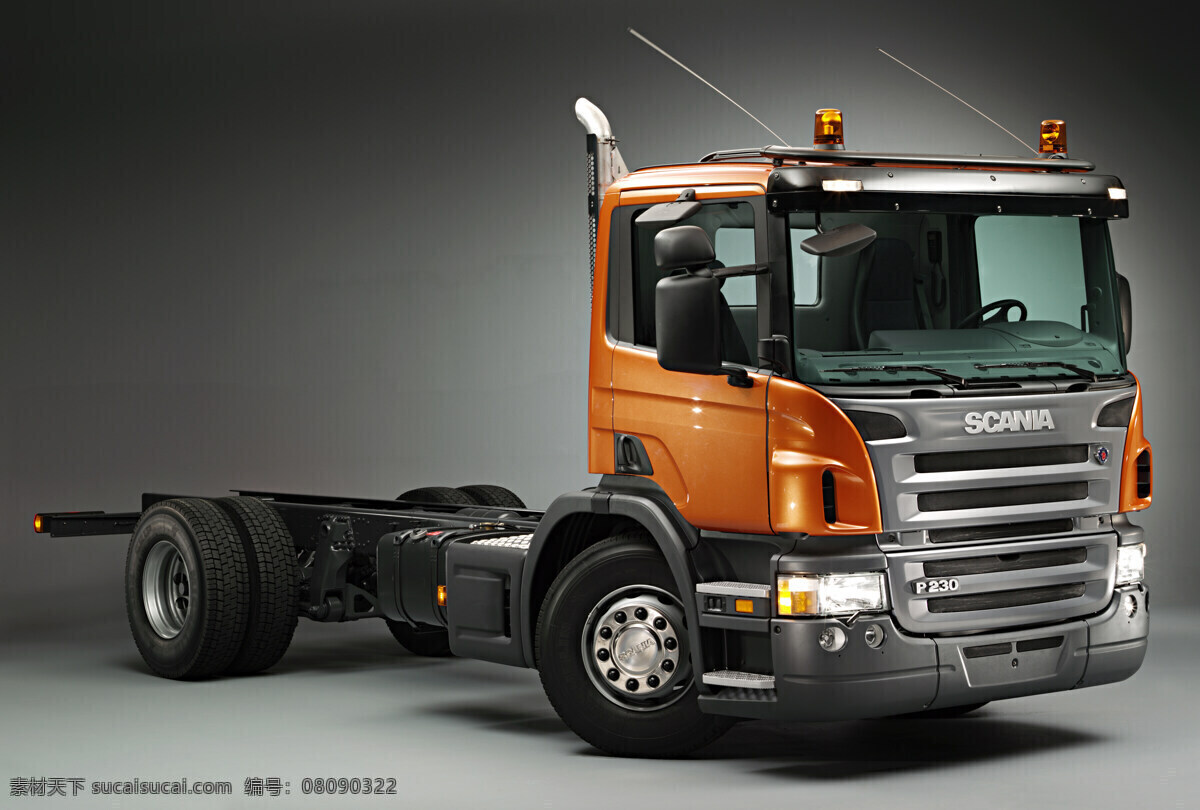 卡车 交通工具 汽车 物流运输 现代科技 scania 斯堪尼亚 psd源文件