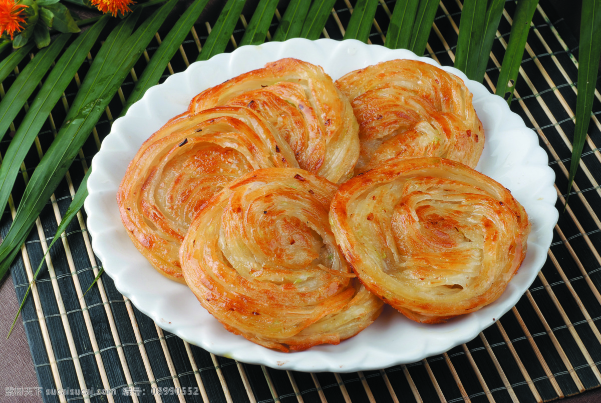 金丝葱花饼 点心 美食 主食 饭店 中餐 设计素材 饮料酒水 餐饮美食 传统美食